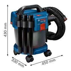 Aspirador de pó a bateria Bosch GAS 18V-10 L, 18V SB