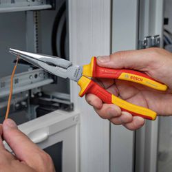 Alicate de Pontas Retas VDE 200mm (1600A02NE3000) - Bosch