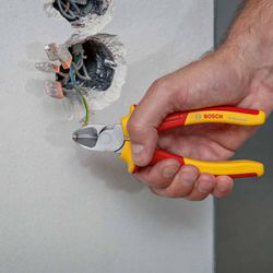Alicate de Corte Lateral Diagonal VDE 200mm (1600A02NE2000) - Bosch