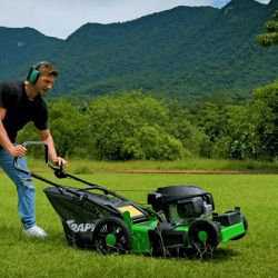 Cortador de Grama a Gasolina Com Recolhedor TH-750 (2935427) - Trapp