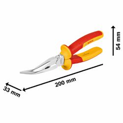 Alicate de Bico Curvo VDE 200mm (1600A02NE4000) - Bosch