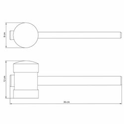 Martelo Tipo Borracha Com Cabo 80cm (40684/080) - Tramontina