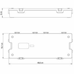 Organizador Plástico 16'' Rosa (43804/502) - Tramontina