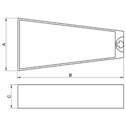 Jogo de Chaves Estrela Com 8 Peças (44630/308) - Tramontina Pro