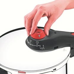 Panela de Pressão Solar Aço Inox e 5 Dispositivos de Segurança 6L - Tramontina 