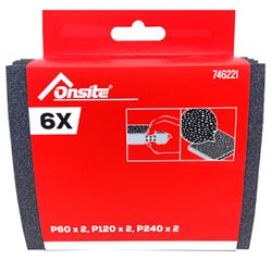 Jogo de Esponjas Abrasivas Com 6 Peças (746221) - Onsite