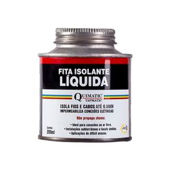 Fita Isolante Líquida Vermelha 200mL BH 1 - Quimatic Tapmatic
