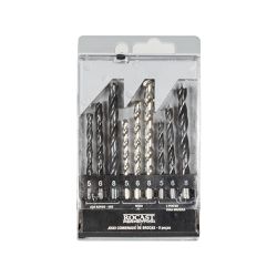 Jogo de Brocas Combinado 9 peças 5,0 a 8,0mm 53,0051 ROCAST