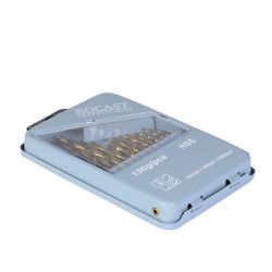 Jogo de Brocas Helicoidais em Aço Rápido 13 Peças 1,16 - 1,4mm (137,0060) - Rocast