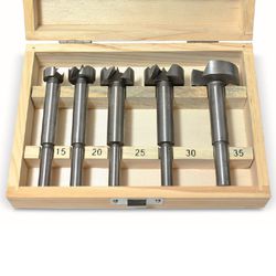 Jogo de Fresas Para Dobradiça Tipo Forstner Com 5 Peças (171,0006) - Rocast