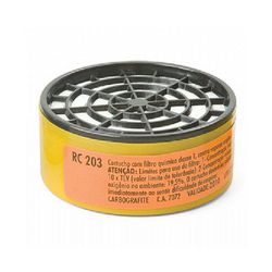 Cartucho p/ Gases Ácidos e Vapores Orgânicos (Respirador CG 306) RC 203 - 012120412 - Carbografite