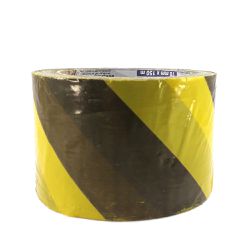 Fita Zebrada Amarelo e Preto PPS 06 PROTEPLUS 150m x 70mm