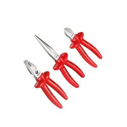 Jogo de Alicates Isolados VDE 091884 3 Peças - Gedore