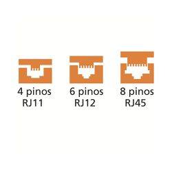 Alicate Crimpador RJ11, RJ12 e RJ45 Tramontina PRO