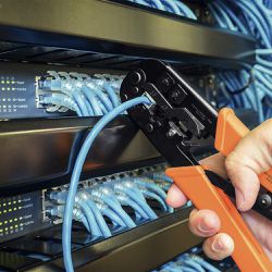 Alicate Crimpador RJ11, RJ12 e RJ45 Tramontina PRO