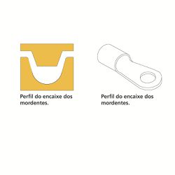 Mandíbula para Alicate Crimpador Modelo C Tramontina PRO