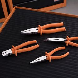 Alicate Meia Cana Isolado 1000V - 6'' (44004/106) - Tramontina Pro