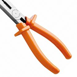 Alicate Meia Cana - Bico Longo Reto Isolado 1.000 V 8'' Tramontina PRO