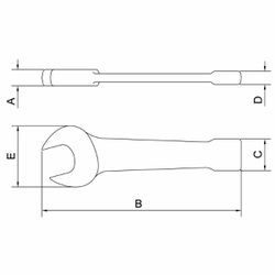 Chave Fixa de Bater 1.13/16'' (44629/012) - Tramontina Pro