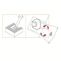 Jogo de Chaves Fixas 8 Peças (44610/208) - Tramontina Pro