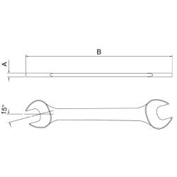 Chave Fixa 24 X 27mm (44610/188) - Tramontina Pro