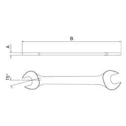 Chave Fixa 30 x 32mm (44610/113) - Tramontina Pro