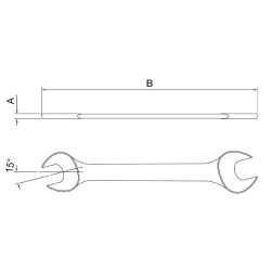 Chave Fixa 38 X 42mm (44610/118) - Tramontina Pro