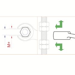 Chave Poligonal Aberta 5/16x3/8'' Tramontina PRO