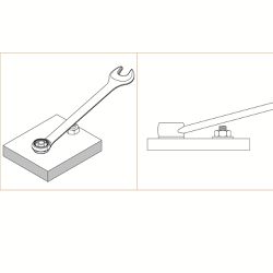 Chave Combinada Cobre-berílio 1/2'' Tramontina PRO