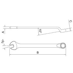 Chave Combinada 1.7/16'' (44670/120) - Tramontina Pro