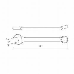Chave Combinada em Cobre-berílio 36mm (44202/036) - Tramontina Pro