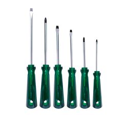 Jogo De Chave De Fenda E Phillips Com 06 Peças 232102BN - Belzer