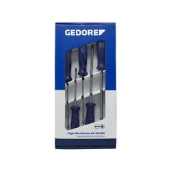 Jogo de Chaves Fenda e Phillips 150 - 160 S1 5 Peças - GEDORE
