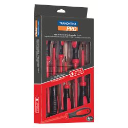 Jogo de Chaves de Fenda Isolada IEC 60900 - 6 Peças (44315/406) - Tramontina Pr