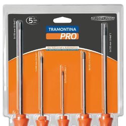 Jogo de Chaves Phillips 5 Peças (44135/505) - Tramontina Pro