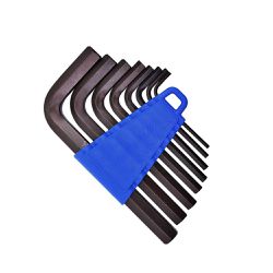 Jogo de Chave Allen Longa 3 à 14mm 8 Peças 012302 - Gedore