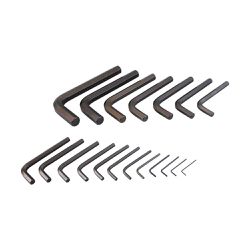 Jogo de Chaves Allen 1,5mm à 24mm 19 Peças 012105 - Gedore