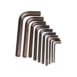 Jogo de Chaves Allen 2mm à 10mm 10 Peças 012111 - Gedore