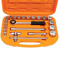 Maleta Com Soquetes Sextavados e Acessórios 1/2'' - 23 Peças (44831/222) - Tramontina Pro