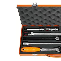 Maleta Com Soquetes Sextavados e Acessórios 1/2'' - 22 Peças (44832/423) - Tramontina Pro