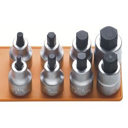 Jogo de Soquetes Hexagonal 1/2'' - 8 Peças (44845/508) - Tramontina Pro