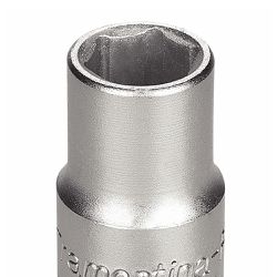 Soquete Sextavado em Aço Cromo Vanádio 1/2'' - Encaixe 1/2'' - Tramontina Pro