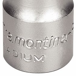 Soquete Sextavado em Aço Cromo Vanádio 9/16" - Encaixe 1/2'' - Tramontina Pro
