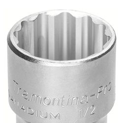 Soquete Estriado 1/2'' x 1.1/16'' (44834/113) - Tramontina Pro