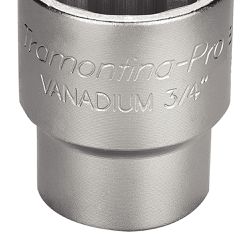 Soquete Estriado 3/4'' x 1.11/16'' (44854/112) - Tramontina Pro