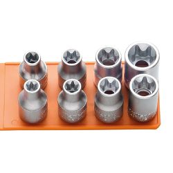 Jogo Soquete 1/2'' Torx Femêa 8 Peças (44847/508) - Tramontina Pro