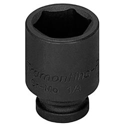 Soquete de Impacto Sextavado 1/4'' x 6mm (44882/106) - Tramontina Pro
