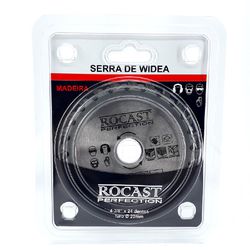 Serra Circular Pastilha Metal Duro Madeira MD 4.3/8polx24 dentes 35,0007 ROCAST