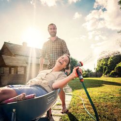 Kit Para Irrigação Com Engates Rápidos e Hidropistola 4 Peças (78583/610) - Tramontina