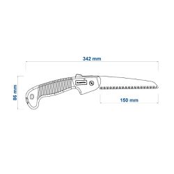 Serrote Para Poda Profissional Dobrável 6'' (78370/401) - Tramontina
